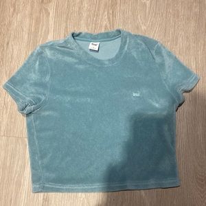 ARITZIA TNA terrycloth crop top size medium